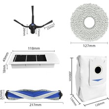 Pouxheu X2S Aksesuarı Cobos Süpürme Robotu Toz Torbası Bez Temizleme Ana Fırça Yan Filtre Ekranı Için Uygundur (Yurt Dışından)