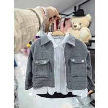 Kidsroom Kaşe Ceketli Kız Çocuk Takımı