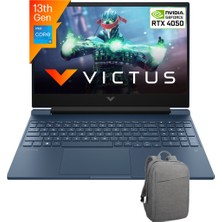 Hp Victus Gaming 15-FA1033NT Intel Core I5 13500H 64GB 1tb SSD RTX4050 Freedos 15.6" Fhd Taşınabilir Bilgisayar+Çanta 7N9V2EA-641C