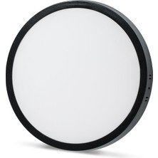 3 Adet Noas YL14 2410 S Sıva Üstü 24W Siyah Kasa LED Spot 6500K Beyaz Işık