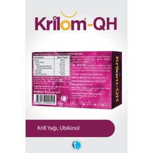 Krilom QH 30 Yumuşak Kapsül Ubikinol Krill Yağı Omega 3