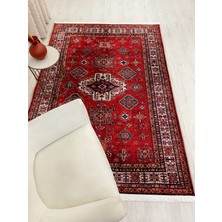 Kilim Motifli Klasik Kaymaz Taban Halı
