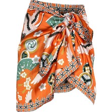Mercan Japan Oranj Pareo (Iç Göstermez) 50*145 cm