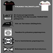 Kız Çocuk 23 Nisan Çocuk Bayramı Baskılı Bisiklet Yaka Baskılı Kısa Kollu