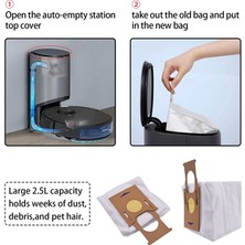 Mmouthyy T9 Ozmo T8 Max Serisi N8 Pro Elektrikli Süpürge Yedek Parçaları Için Toz Torbaları (Yurt Dışından)