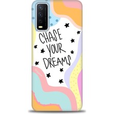 gmotp Vivo Y20 Kılıf Hd Baskılı - Chase Your Dreams