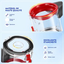 Dyson V7 V8 SV10 SV11 Elektrikli Süpürge Için Toz Haznesi Toplama Haznesi Parçası 967699-01 (Yurt Dışından)