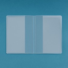 Sağlıkçı Shopping 1 Adet Universal Pasaport Kılıfı Şeffaf Su Geçirmeyen Pvc Pasaport Koruma Kabı