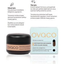 Ovaco Elixir Onarıcı Krem – Bitki Özlü Yoğun Nemlendirici & Cilt Bariyeri | Shea Butter & Pirinç Kepeği Yağı İçerikli | 30 ml