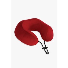 Viscofoam  Comfy Ortopedik Seyahat Yastığı Visco Boyun Destekli Seyahat Yastığı - Kırmızı | Ergo Travel
