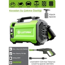 Lutian LT2161-1400 Yüksek Basınçlı Oto Yıkama 110BAR 1400W
