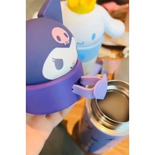 Miniso Sanrio Lisanslı Termos (350ml) - Kuromi