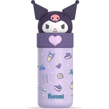 Miniso Sanrio Lisanslı Termos (350ml) - Kuromi