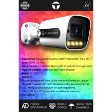 Turkno 16 Kameralı Navie 16 Dış Kamera Set 320 GB HDD Full Hd Renkli Gece Görüşlü Güvenlik Kamerası Sistemi