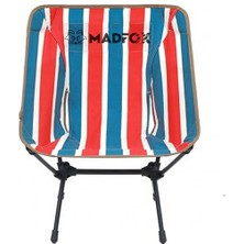 Madfox Infinity Ultralight Katlanır Kamp Sandalyesi Retro Çizgili
