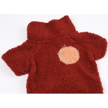 Peti Tailor Köpek Kıyafeti Küçük ve Orta Irk Wellsoft Sweat Boğazlı Tarçın