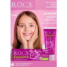 R.O.C.S. Junior Orman Meyveli 6-12 Yaş Florürsüz Diş Macunu 74 ml