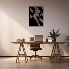 Atatürk Metal Tablo (43 x 60 cm )