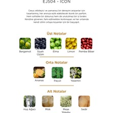 Jaquel EJ504 Exclusive Erkek Parfüm 50ml, Meyveli, Fresh, Üzüm, Bergamot, Huş Ağacı, Misk, Vanilya