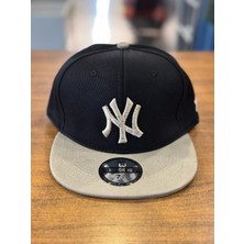 Hamze Ny Yankees Nakışlı Hip Hop Snapback Rapper Basket Cap Şapka