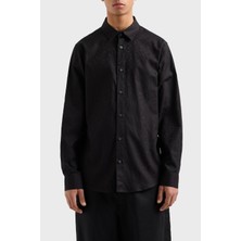 Armani Exchange Tümü Logolu  Pamuk Regular Fit Gömlek Erkek Gömlek XM000431 AF13131 FC041