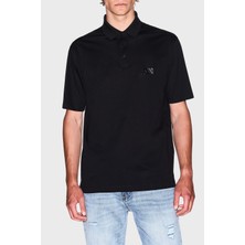 Armani Exchange Pamuklu Regular Fit Düğmeli Polo Yaka T Shirt Erkek Polo Yaka T Shirt XM000484 AF10364 UC001