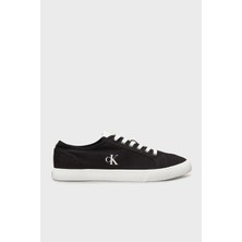 Calvin Klein Logolu Pamuk Karışımlı Sneaker Ayakkabı YM0YM012090GM Erkek Ayakkabı YM0YM01209 0gm