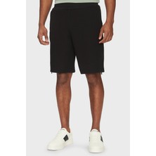 Ea7 Pamuk Karışımlı Regular Fit Logolu Fermuar Detaylı Short Erkek Short 7M000143 AF13538 UC001