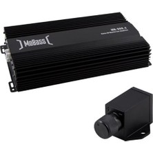 Mobass MB-800.4 4 Kanal 4X80 Rms Oto Anfi (Bass Kontrollü)
