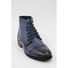 Luciano Bellini BJ3004 Erkek Klasik Bot - Mavi