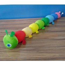 Şeker Adası Sevimli Uyku Arkadaşım Büyük Renkli Tırtıl 70 cm