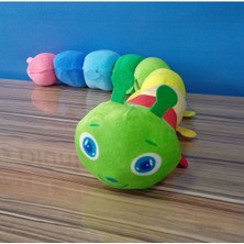 Şeker Adası Sevimli Uyku Arkadaşım Büyük Renkli Tırtıl 70 cm