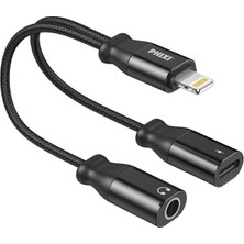 Basic CA115 Ligthning To Lightning ve 3,5mm Jack Çevirici Kablo