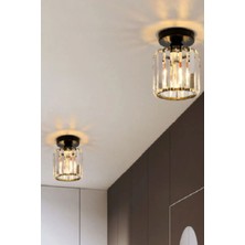 Luxury Siyah Plafonyer Avize