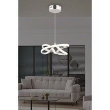 Vino Riserva Model Krom Kaplama Metal Salon Mutfak Oturma Yatak Odası Modern LED Sarkıt Avize