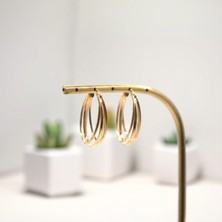 PIEDORA GOLD 14 Ayar Altın Küpe