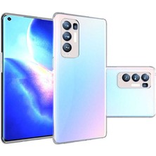 Oppo Reno 5 Pro 5g Kılıf Vrdr Süper Silikon Kapak-Renksiz
