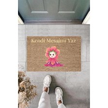 Dijital Baskı Kişiye Özel Iç Kapı Dekorasyon Paspas  PS11194