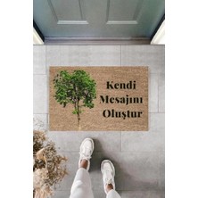 Dijital Baskı Kişiye Özel Iç Kapı Dekorasyon Paspas  PS11223