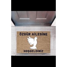 Kapı Önü Paspası Dekoratif Dijital Baskı Kişiye Özel P-2449