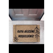 Kapı Önü Paspası Dekoratif Dijital Baskı Kişiye Özel P-2320