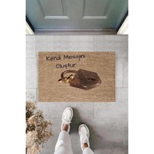 Dijital Baskı Kişiye Özel Iç Kapı Dekorasyon Paspas  PS11254