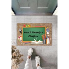 Dijital Baskı Kişiye Özel Iç Kapı Dekorasyon Paspas  PS11240