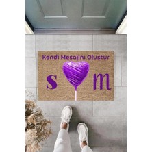 Dijital Baskı Kişiye Özel Iç Kapı Dekorasyon Paspas  PS11230