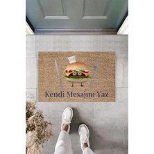 Dijital Baskı Kişiye Özel Iç Kapı Dekorasyon Paspas  PS11214