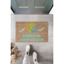 Dijital Baskı Kişiye Özel Iç Kapı Dekorasyon Paspas  PS11272