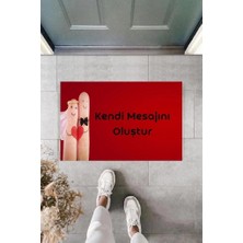 Dijital Baskı Kişiye Özel Iç Kapı Dekorasyon Paspas  PS11211