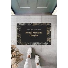 Dijital Baskı Kişiye Özel Iç Kapı Dekorasyon Paspas  PS11256