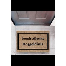 Kapı Önü Paspası Dekoratif Dijital Baskı Kişiye Özel P-2314
