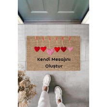 Dijital Baskı Kişiye Özel Iç Kapı Dekorasyon Paspas  PS11244